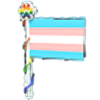 Transgender Flag 2023  - Uncommon from Pride Update 2023